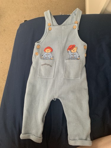 Paddington bear dungaree - paddington, set