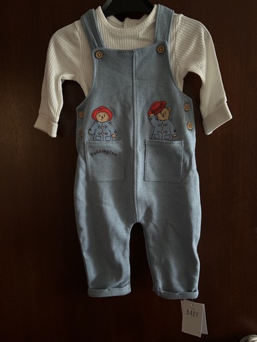New paddington bear dungarees - new,