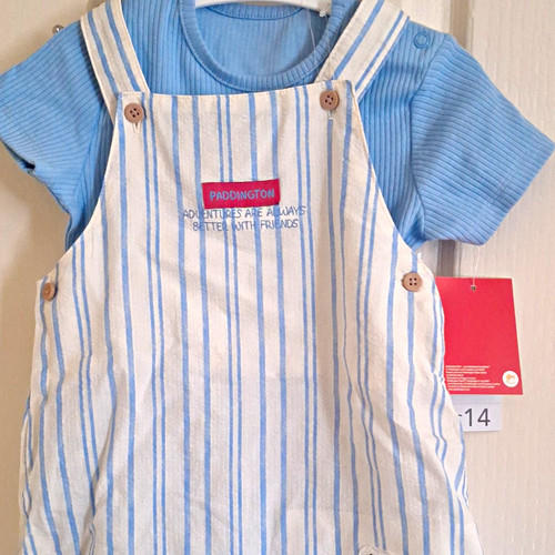 Paddington 2pc dungarees - paddington, &