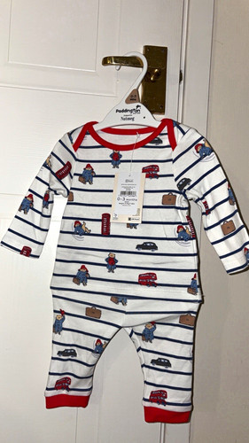 Nutmeg paddington bear striped - nutmeg,