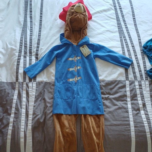 Paddington bear dress - bear, 3-5